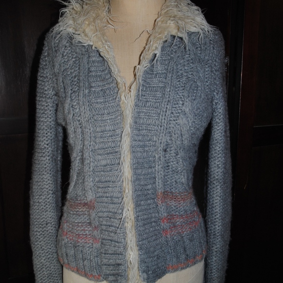 sweater with fur - Picture 4 of 4